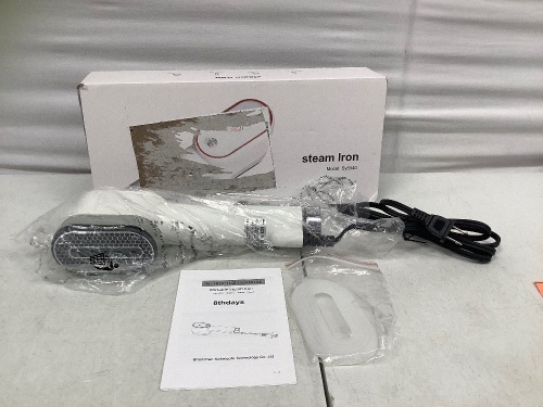 Steam Iron, Untested, E-Comm Return - Lot 32