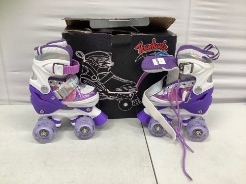 Truwheelz Kids Roller Skates, S, E-Comm Return - Lot 144