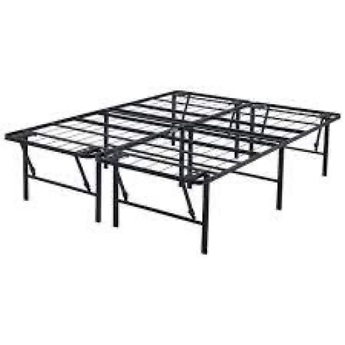 Mainstays 18" High Profile Foldable Steel Twin Platform Bed Frame - Lot 1777