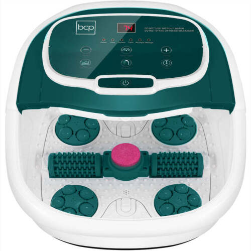 Automatic Heated Shiatsu Massage Foot Bath Spa w/ Pumice Stone - Lot 1880