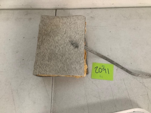 Animal Hide Blank Notebook - Lot 2091