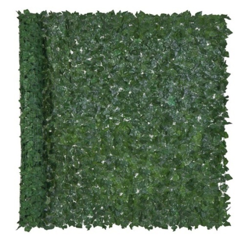 Outdoor Faux Ivy Privacy Screen Fence, 96x72in - Lot 6