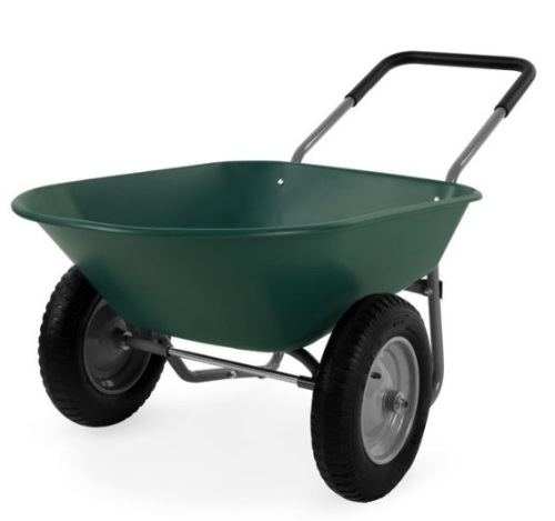 Dual-Wheel Wheelbarrow Garden Cart, Appears New - Lot 37