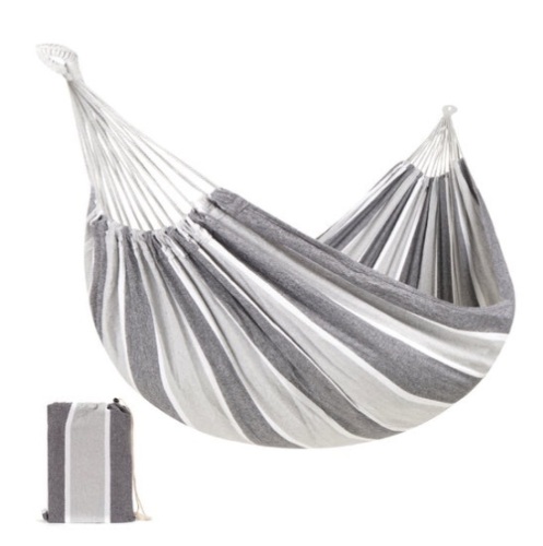 2-Person Brazilian-Style Double Hammock w/ Portable Carrying Bag, Steel - Lot 78