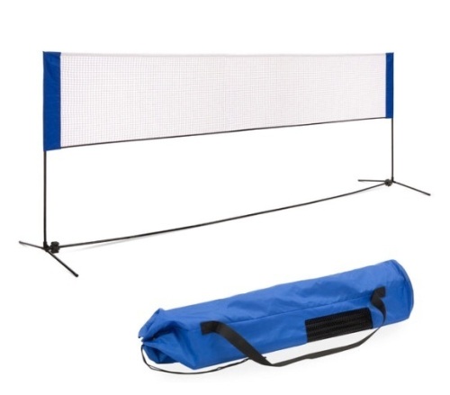 Portable Freestanding Volleyball, Tennis, Badminton Net - 12.5ft - Lot 363