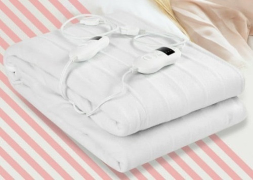 Electric Heated Mattress Pad Safe Queen 8 Temperature 10h Timer - Lot 437