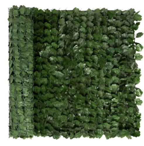 Outdoor Faux Ivy Privacy Screen Fence, 94x39in - Lot 250