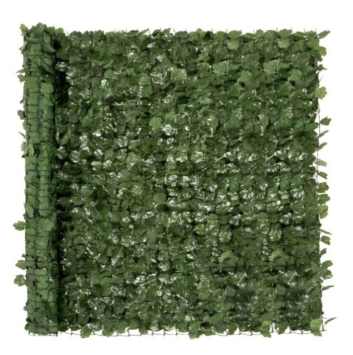 Outdoor Faux Ivy Privacy Screen Fence, 94x59in  - Lot 604