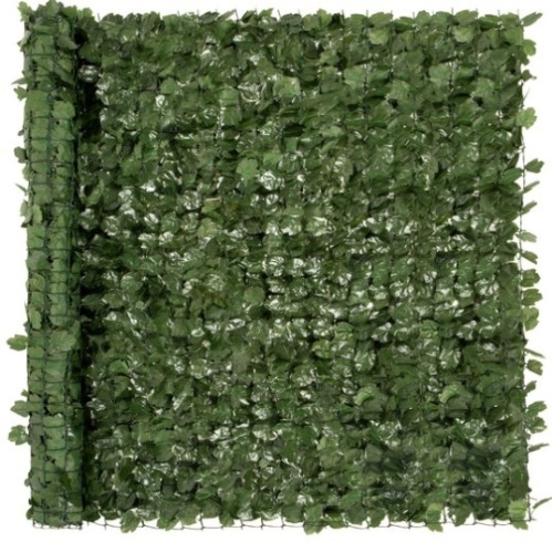 Outdoor Faux Ivy Privacy Screen Fence, 94x59in - Lot 605