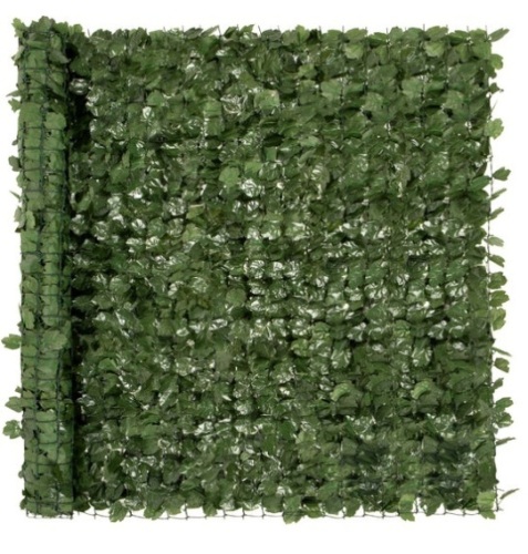 Outdoor Faux Ivy Privacy Screen Fence, 94x59in - Lot 607