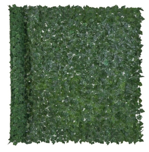 Outdoor Faux Ivy Privacy Screen Fence, 96x72in - Lot 679