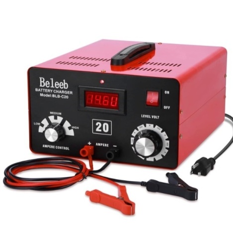 Beleeb, Adjustable Battery Charger, BLB-C20, Like New, Retail - $129.99 - Lot 20
