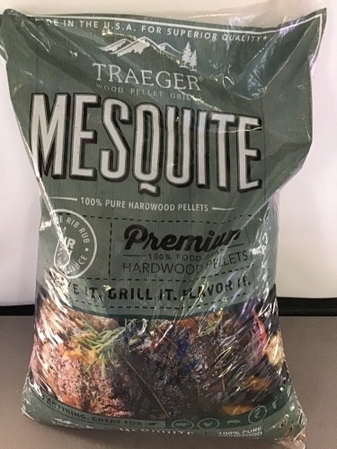 Traeger, Mesquite, Grill, Wood Pellets, New, Retail - $19.95 - Lot 27