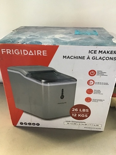 Frigidaire, Ice Maker, 26lbs, Like New - $119.99 - Lot 33