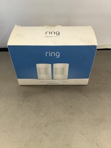 Ring, Motion Detectors, 2 Pack, Like New, Retail - $49.99 - Lot 40