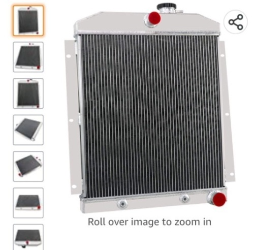 Cooling Snow, Full Aluminum, 3 Row Radiator, 1947-1954 Chevy, Like New, Retail - $185 - Lot 51