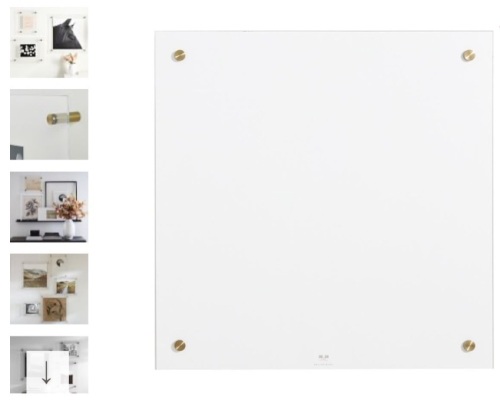Pottery Barn, Acrylic Gallery Frame, 30x30, Like New, Retail - $149 - Lot 64