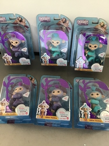Fingerlings, Toy, LOT of 6, New, Retail - $9.99 Each - Lot 71