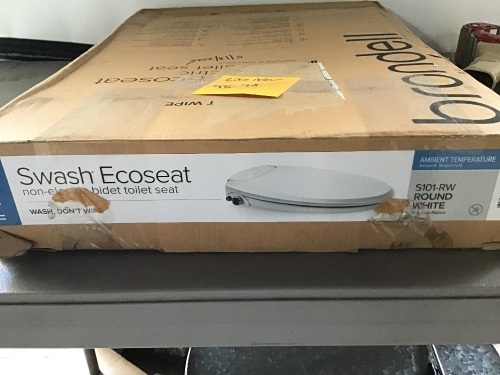 Brondell, Swash Eco Seat, Non-Electric bidet, S10-RW, White, Like New, Retail - $98.98 - Lot 72