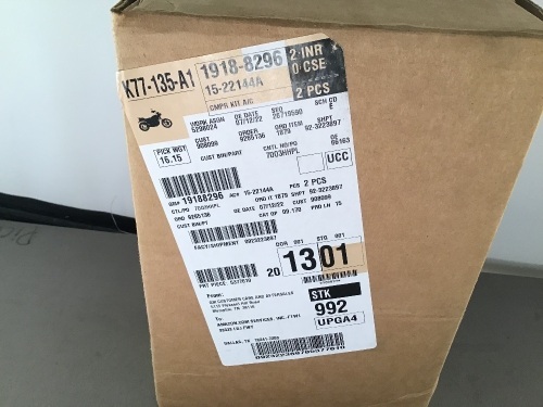 Acdelco, Gold, 15-222144A, Air Conditiong Compressor, Like New, Retail - $249.99 - Lot 76