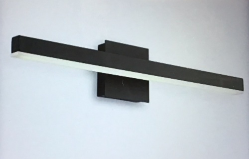 Joussnwell, LED Bathroom Vanity Light, Modern, 23.62", Black, Like New, Retail - $60.90 - Lot 87