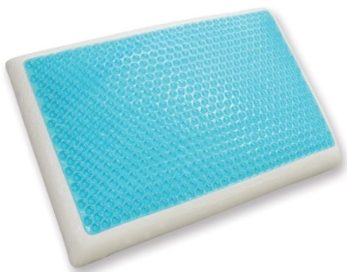 Sealy Essentials, Memory Foam Gel Cooling Pillow, White, Like New, Retail - $40.57 - Lot 91