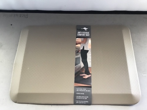 Kangaroo, Anti-Fatigue, Comfort Mat, 24"x13", Beige, New, Retail - $41.99 - Lot 94