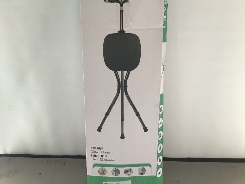 Yayao, Walikng Cane, Folding Seat, Like New, Retail - $49.70 - Lot 101