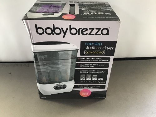 Baby Brezza, One Step Sterilixer/Dryer, Like New, Retail - $139 - Lot 128