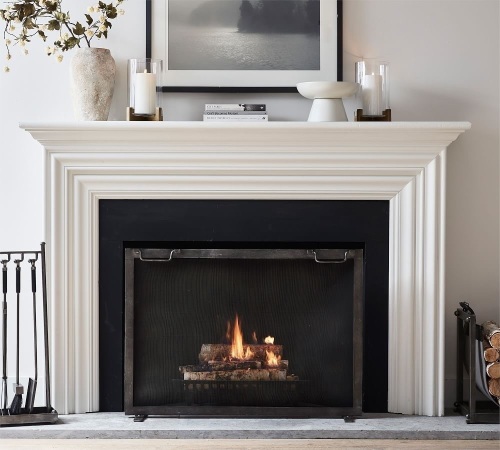 Pottery Barn, Fire Place Screen, Like New, Retail - $150 - Lot 150