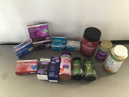 Miscellaneous Health/Personal Care Items, LOT of 13, New - Lot 155