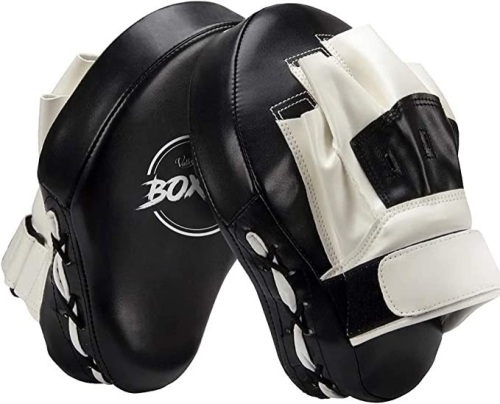 Boxing Mits, Black/White, Like New, Retail - $17.84 - Lot 171
