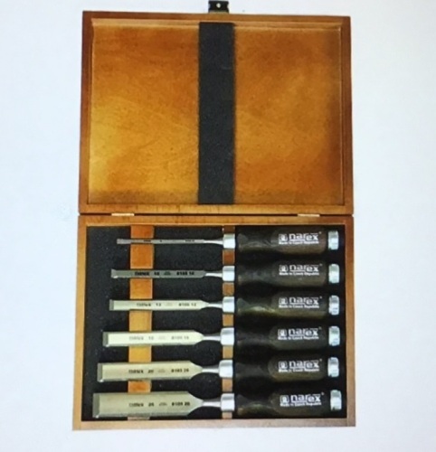 Narex, Bevel edge Chisel Set, New, Retail - $149.99 - Lot 189