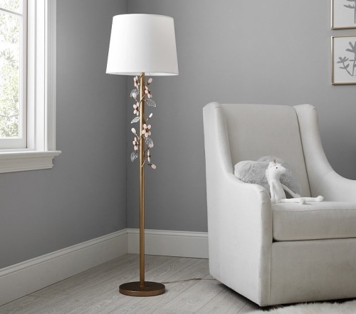 Pottery Barn, Grace Floor Lamp, Like New, Retail - $269 - Lot 231