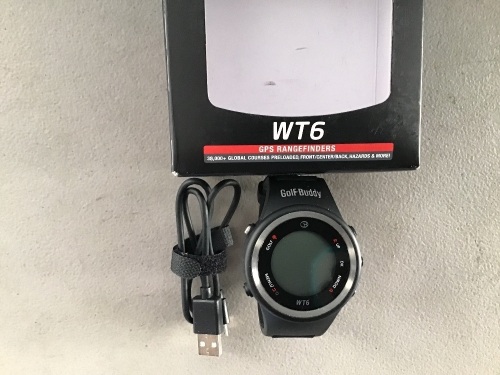 Golf Buddy, WT6, Gps, Range Finder, Like New, Retail - $99.95 - Lot 238
