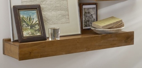 Pottery Barn, Rustic, Wood Shelf, 2', Like New, Retail - $89 - Lot 263