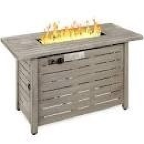 BCP # 5215 : 5000 BTU Steel Propane Gas fire  Pit W / Auto Ignition  - Lot 9