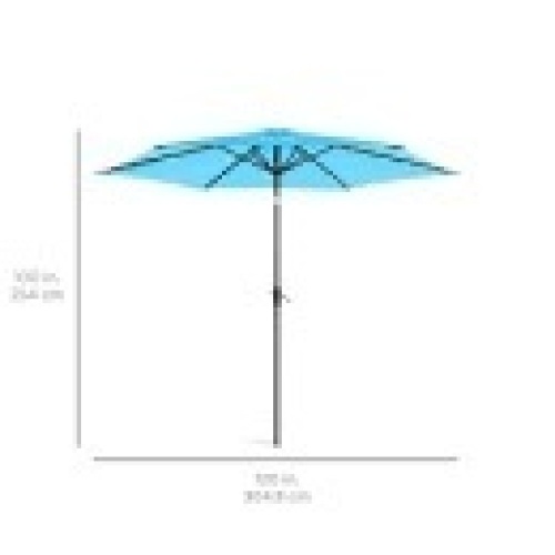 BCP # 4485 : 10 Ft Market  Patio Umbrella  - Lot 17