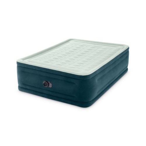 INTEX QUEEN , DURA BEAM  DELUXE HIGH RISE  PILLOW TOP AIRBED - Lot 95