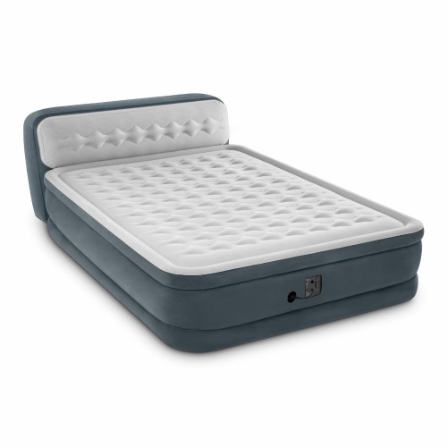 INTEX : QUEEN  DURA BEAM W / HEAD BOARD  AIRBED  - Lot 96
