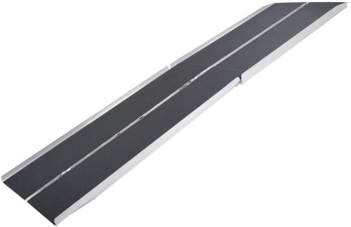 Rage Powersports Silver Spring WCMF-10 Aluminum Multi-Fold Wheelchair Ramp - 10’ Long   - Lot 67
