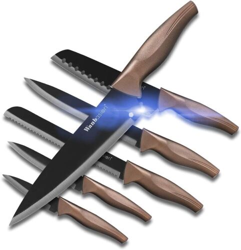Lot of (3) Wanbasion 6pcs Tarnish Knife Set - Lot 222