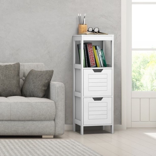 Wooden Floor Cabinet Multifunction Storage Rack - Lot 590