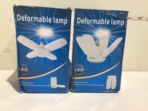 Lot of (2) LED Deformable Light Bulbs 60W - Lot 686