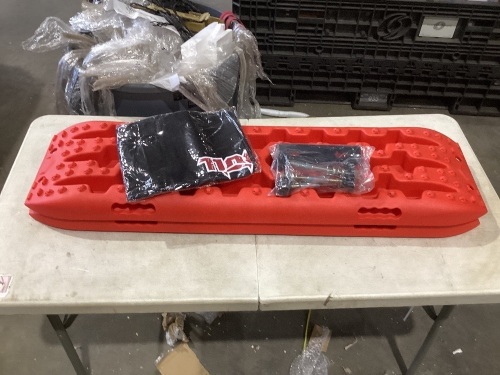 X-BULL New Recovery Traction Tracks Sand Mud Snow Track Tire Ladder 4WD - Lot 701