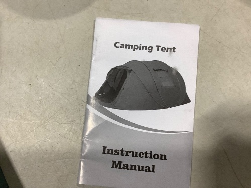 Huilingyang Outdoor Instant 4 Person Pop Up Tent - Lot 711