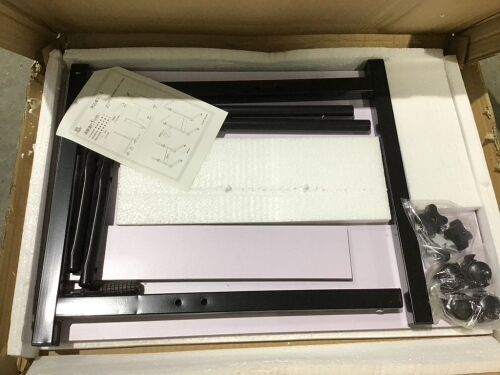 Moveable Computer Laptop Desk, Height-Adjustable - Lot 826