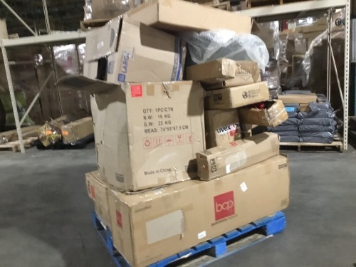 Salvage Pallet. Items Will Be Broken, Damaged and Incomplete.  - Lot 530