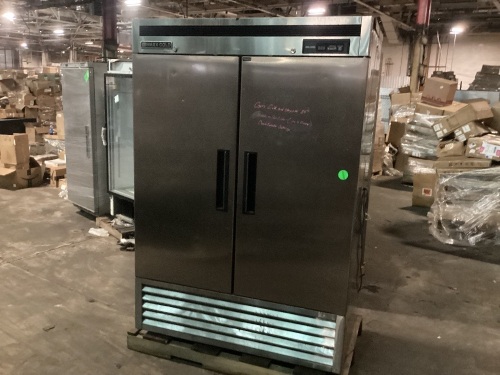 Maxx Cold MCF-49FDHC 54" Double Door Energy Star Reach-In Freezer, Bottom Mount - For Parts or Repair   - Lot 708