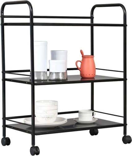3-Tier Metal Rolling Utility Cart - Lot 309